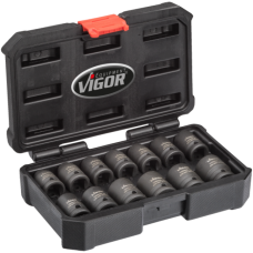 Профессиональный набор головок торцевых 13 предметов Vigor (V5550S)