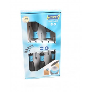 Набор отверток HAZET ( 5 шт) (810U-1/5) Набор отверток HAZET ( 5 шт) (810U-1/5)