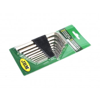 Набор ключей шестигранных JBM 10 шт (50571) Набор ключей шестигранных JBM 10 шт (50571)