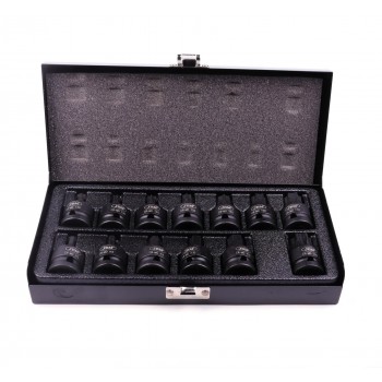 Набор бит JBM 13 шт TORX HEX ударних 1/2 (52344) Набор бит JBM 13 шт TORX HEX ударних 1/2 (52344)