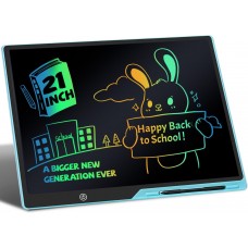Графічний LCD планшет Jumbo для малювання Writing Tablet 16 дюймів LCD бірюзовий (CR2027) Графічний LCD планшет Jumbo для малювання Writing Tablet 16 дюймів LCD бірюзовий (CR2027)