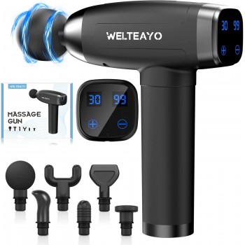 Ручний перкусійний масажер WELTEAYO Massage Gun 200 Вт масажний пістолет (P-006) Ручний перкусійний масажер WELTEAYO Massage Gun 200 Вт масажний пістолет (P-006)