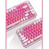 Бездротова дитяча клавіатура CoolKiller CK75 Pink (Р-202421) Бездротова дитяча клавіатура CoolKiller CK75 Pink (Р-202421)