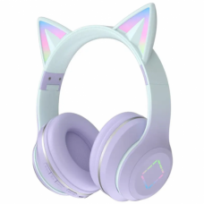 Бездротові дитячі навушники Cat Ear DR57 з підсвіткою (3095)