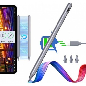 Стилус ESR для iPad Pro 12.9/11, iPad Air 5/4 та iPad Mini 6 Silver (3099) Стилус ESR для iPad Pro 12.9/11, iPad Air 5/4 та iPad Mini 6 Silver (3099)