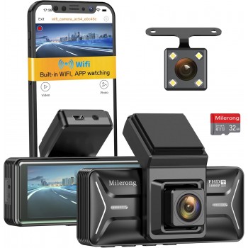 Відеореєстратор Milerong S25 1080P WiFi (P-202449) Відеореєстратор Milerong S25 1080P WiFi (P-202449)