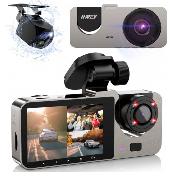 3-канальний відеореєстратор IIWEY T2-PRO 1080/720/720P (P-202451) 3-канальний відеореєстратор IIWEY T2-PRO 1080/720/720P (P-202451)