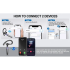 Бездротова Bluetooth гарнітура Ceppekyy HO3 (R-3155)