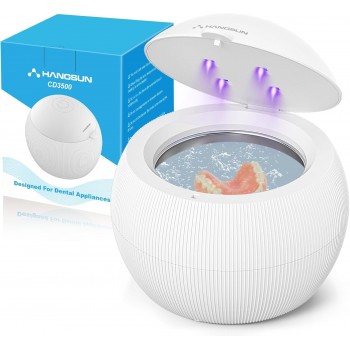 Ультразвуковий очищувач зубних протезів Hangsun CD3500 White (P-202459) Ультразвуковий очищувач зубних протезів Hangsun CD3500 White (P-202459)