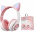 Бездротові навушники з котячими вушками YUSONIC STN-28T Pink (R-3184) Бездротові навушники з котячими вушками YUSONIC STN-28T Pink (R-3184)