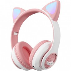 Бездротові навушники з котячими вушками YUSONIC STN-28T Pink (R-3184) Бездротові навушники з котячими вушками YUSONIC STN-28T Pink (R-3184)