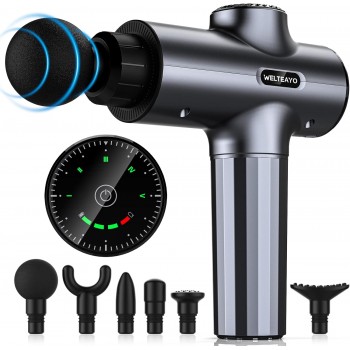 Ручний перкусійний масажер WELTEAYO Massage Gun JX-800 150Вт (P-202465)