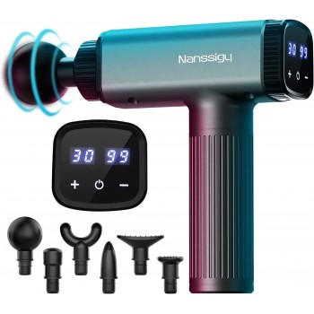 Ручний перкусійний масажер Nanssigy Massage Gun 30-швидкісний (P-202471)