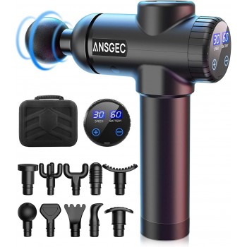 Ручний перкусійний масажер ANSGEC Massage Gun MG-3 30-швидкісний (P-202472) Ручний перкусійний масажер ANSGEC Massage Gun MG-3 30-швидкісний (P-202472)