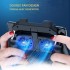 Бездротовий геймпад тригер для смартфонів Union PUBG Mobile H10 з вентилятором і напальчниками (R-3310)