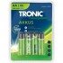 Акумуляторні батареї  TRONIC Ni-MH HR6 АА 4шт 2500 mAh (PS-202501)