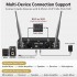 Набір бездротових мікрофонів TONOR TW822 UHF з накладним передавачем (R3366)