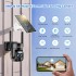 Бездротова камера безпеки BEENOZO 8MP Full HD (P-202519) Бездротова камера безпеки BEENOZO 8MP Full HD (P-202519)
