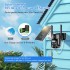 Бездротова камера безпеки BEENOZO 8MP Full HD (P-202519) Бездротова камера безпеки BEENOZO 8MP Full HD (P-202519)