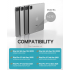 Обкладинка-клавіатура CHESONA для iPad Pro 11/iPad Air 11/Air 5th/4th 10.9 (R3385)