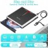Зовнішній CD/DVD привід NOLYTH для ноутбуків та ПК: USB 3.0/USB C, +/-RW, SD/TF, 2 USB порти (R3391)