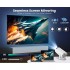 Проектор портативний MAGCUBIC HY300 4K Android 11 HD BT5.0 Dual Wi-Fi Домашній кінотеатр (R3417) Проектор портативний MAGCUBIC HY300 4K Android 11 HD BT5.0 Dual Wi-Fi Домашній кінотеатр (R3417)