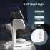 Бездротова зарядна станція Magsafe 3 в 1 EXW YM-UD22 White (R3435) Бездротова зарядна станція Magsafe 3 в 1 EXW YM-UD22 White (R3435)
