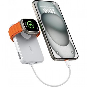 Повербанк VEGER V1171 10000 мАг 20W PD Fast Charging White (R3450) Повербанк VEGER V1171 10000 мАг 20W PD Fast Charging White (R3450)