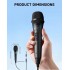 Динамічний кардіоїдний мікрофон Moukey MWm-5 Black (R3470) Динамічний кардіоїдний мікрофон Moukey MWm-5 Black (R3470)