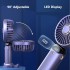 Портативний вентилятор Generic DS-18 Blue (R3476) Портативний вентилятор Generic DS-18 Blue (R3476)