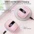 Бездротові навушники TAGRY X08 Pink (R3493) Бездротові навушники TAGRY X08 Pink (R3493)