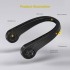 Портативний вентилятор на шию UseeShine H18 Black (R3503) Портативний вентилятор на шию UseeShine H18 Black (R3503)