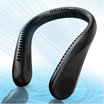 Портативний вентилятор на шию XIUREI Black (R3506)