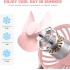 Портативний вентилятор JYPS ‎DM-39A Pink (R3511)