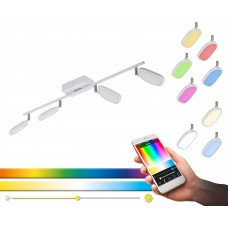 Розумний точковий світильник EGLO White RGB світло Bluetooth 2700-6500К (EG_33277) Розумний точковий світильник EGLO White RGB світло Bluetooth 2700-6500К (EG_33277)