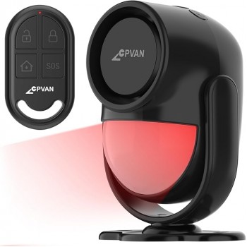 Внутрішня сигналізація з датчиком руху та сиреною CPVAN CP2W Black (RN3533) Внутрішня сигналізація з датчиком руху та сиреною CPVAN CP2W Black (RN3533)
