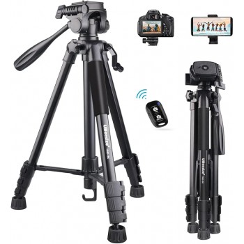 Професійний штатив UBeesize TR50-BK з пультом дистанційного керування Black (RN3556) Професійний штатив UBeesize TR50-BK з пультом дистанційного керування Black (RN3556)
