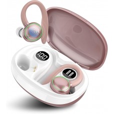 Бездротові навушники PEFUPEW C6 Pink (R3565) Бездротові навушники PEFUPEW C6 Pink (R3565)