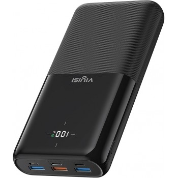 Повербанк VIYISI G3015 30000 мАг 22,5 Вт Black (R3577)