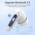 Бездротові навушники WeurGhy X12Pro Silver (R3583) Бездротові навушники WeurGhy X12Pro Silver (R3583)