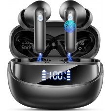 Бездротові навушники Nerunsa D60 Pro Black (R3585)