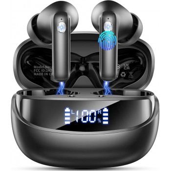 Бездротові навушники Nerunsa D60 Pro Black (R3585) Бездротові навушники Nerunsa D60 Pro Black (R3585)