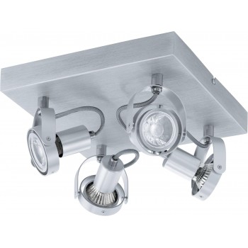 Точковий спот світильник EGLO Novorio Silver 4x5W (EG_94645) Точковий спот світильник EGLO Novorio Silver 4x5W (EG_94645)