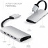 USB-хаб Satechi ST-TCDMMAS Dual Multimedia Adapter Silver (R3600) USB-хаб Satechi ST-TCDMMAS Dual Multimedia Adapter Silver (R3600)