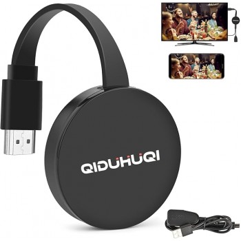 Бездротовий HDMI-адаптер QIDUHUQI Black (R3609) Бездротовий HDMI-адаптер QIDUHUQI Black (R3609)