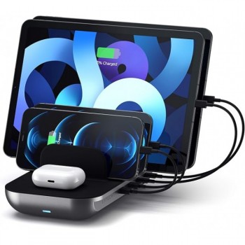 Зарядна станція Satechi Dock5 Grey (R3629)