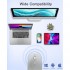 Бездротова миша AE WISH ANEISH М01 Silver (R3648)