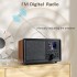 Цифрове радіо QOQIDUN D-02 Brown (R3664)