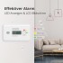 Сигналізатор чадного газу WISUALARM C02-R8 White (R3670)
