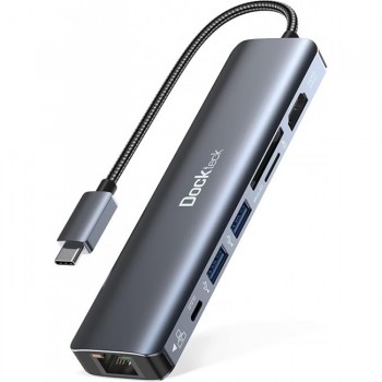 Док-станція Dockteck DD0003 Black (R3691)